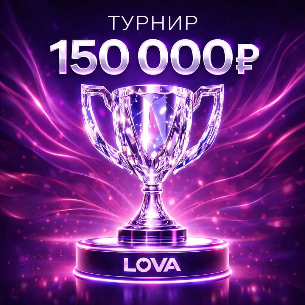 НОВЫЙ ТУРНИР В LOVA! ПРИЗОВОЙ ФОНД 150.000₽! 🔥
